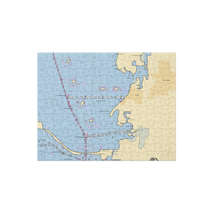 Ozona Fish Camp (Ozona, FL) NOAA Chart Jigsaw Puzzle