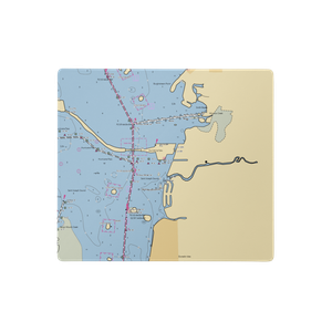 Marker 1 Marina (Ozona, FL) NOAA Chart  Gaming Mouse Pad