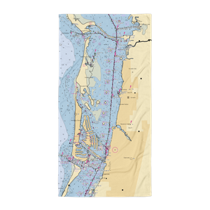 Dunedin Boat Club (Dunedin, FL) NOAA Chart Towel