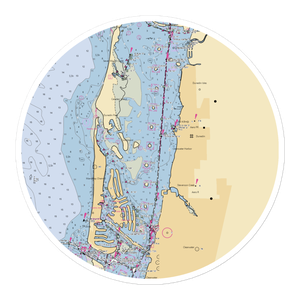 Dunedin Boat Club (Dunedin, FL) NOAA Chart Sticker