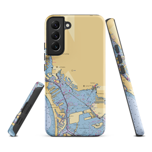 Pasadena Yacht & Country Club (Saint Petersburg, FL) NOAA Chart Samsung Phone Case