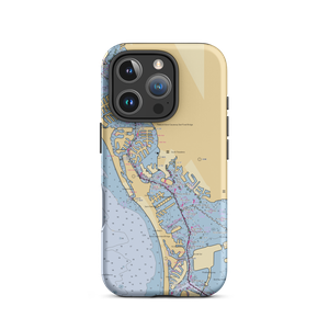 Bay Winds Sports Motel (Saint Petersburg, FL) NOAA Chart  Tough iPhone Case