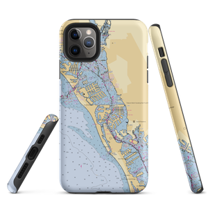 The Club at Treasure Island (Saint Petersburg, FL) NOAA Chart  Tough iPhone Case