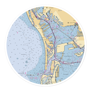 Bay Palms Waterfront Resort & Marina - St Pete Beach (Saint Petersburg, FL) NOAA Chart Sticker