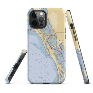 Blind Pass Marina (Saint Petersburg, FL) NOAA Chart  Tough iPhone Case