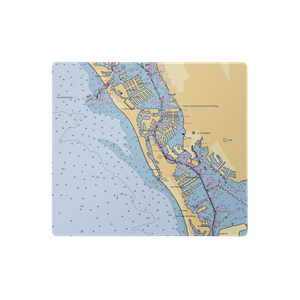 Blind Pass Marina (Saint Petersburg, FL) NOAA Chart  Gaming Mouse Pad