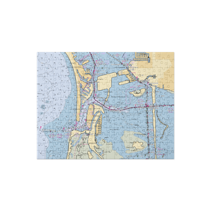 Tierra Verde Marina (Saint Petersburg, FL) NOAA Chart Jigsaw Puzzle