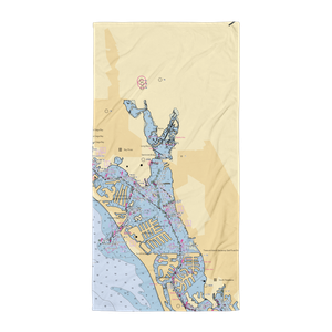 Club SeaWorthy (Largo, FL) NOAA Chart Towel