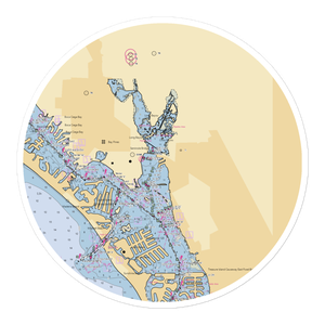 Club SeaWorthy (Largo, FL) NOAA Chart Sticker