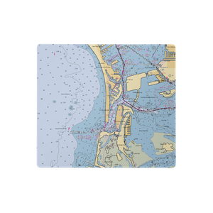 St Petersburg Yacht Club Pass-A-Grille Yacht Club (Saint Petersburg, FL) NOAA Chart  Gaming Mouse Pad