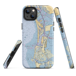 Pass-A-Grille Marina (Saint Petersburg, FL) NOAA Chart  Tough iPhone Case