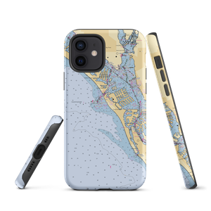 Bayside Inn & Marina (Saint Petersburg, FL) NOAA Chart  Tough iPhone Case