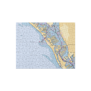 Bayside Inn & Marina (Saint Petersburg, FL) NOAA Chart Jigsaw Puzzle