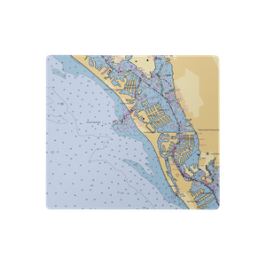 Bayside Inn & Marina (Saint Petersburg, FL) NOAA Chart  Gaming Mouse Pad