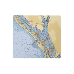 John's Pass Marina Inc (Saint Petersburg, FL) NOAA Chart  Gaming Mouse Pad