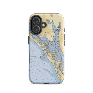 Hubbard's Marina (Saint Petersburg, FL) NOAA Chart  Tough iPhone Case