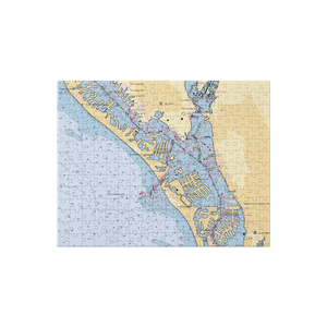 Hubbard's Marina (Saint Petersburg, FL) NOAA Chart Jigsaw Puzzle