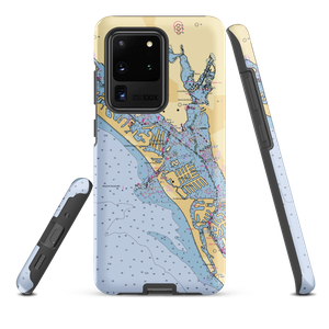 Madeira Beach Moorings (Saint Petersburg, FL) NOAA Chart Samsung Phone Case