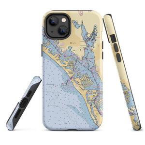 Madeira Beach Moorings (Saint Petersburg, FL) NOAA Chart  Tough iPhone Case