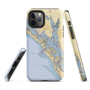 Snug Harbor Inn & Marina (Saint Petersburg, FL) NOAA Chart  Tough iPhone Case