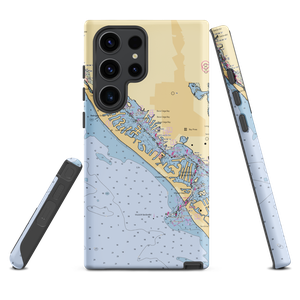 Madeira Landing Marina (Saint Petersburg, FL) NOAA Chart Samsung Phone Case