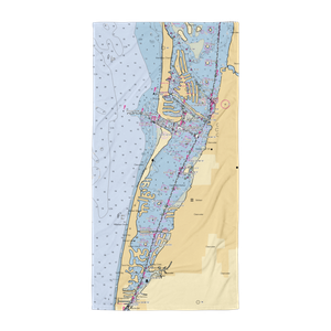 Clearwater Community Sailing Center (Clearwater Beach, FL) NOAA Chart Towel