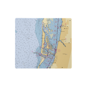 Clearwater Beach Municipal Marina (Clearwater Beach, FL) NOAA Chart  Gaming Mouse Pad