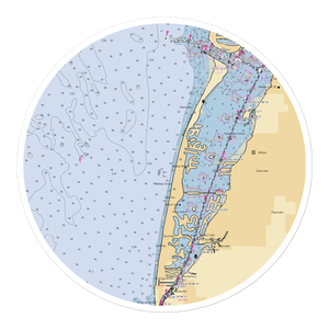 City of Belleair Beach Marina (Belleair Beach, FL) NOAA Chart Sticker