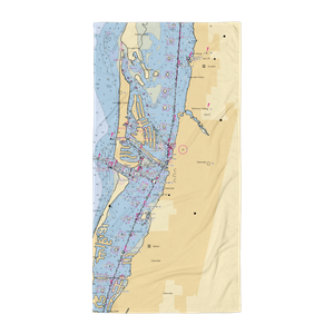 Clearwater Bay Marina (Clearwater, FL) NOAA Chart Towel