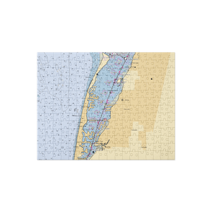 Belleair Causeway Bait-Tackle (Belleair Beach, FL) NOAA Chart Jigsaw Puzzle