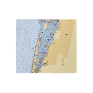 Belleair Causeway Bait-Tackle (Belleair Beach, FL) NOAA Chart  Gaming Mouse Pad