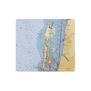 Carlouel Yacht Club (Clearwater Beach, FL) NOAA Chart  Gaming Mouse Pad