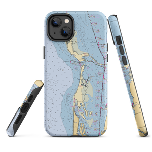 Caladesi Island State Park Marina (Dunedin, FL) NOAA Chart  Tough iPhone Case