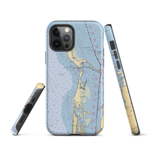 Caladesi Island State Park Marina (Dunedin, FL) NOAA Chart  Tough iPhone Case