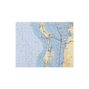 Caladesi Island State Park Marina (Dunedin, FL) NOAA Chart Jigsaw Puzzle