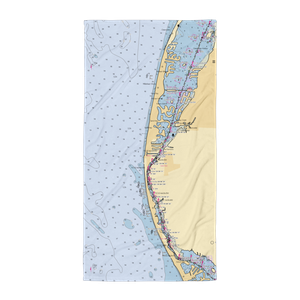 Largo Intercoastal Marine (Indian Rocks Beach, FL) NOAA Chart Towel