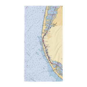 Indian Springs Marina (Indian Rocks Beach, FL) NOAA Chart Towel