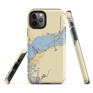 Punta Gorda Marina (Port Charlotte, FL) NOAA Chart  Tough iPhone Case