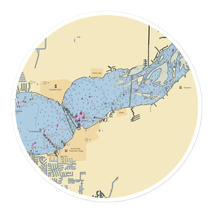 Punta Gorda Marina (Port Charlotte, FL) NOAA Chart Sticker