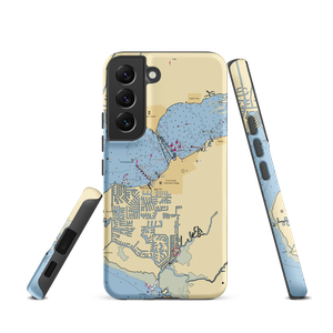 Laishley Park Municipal Marina (Port Charlotte, FL) NOAA Chart Samsung Phone Case