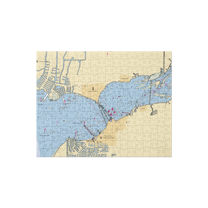 Bayshore Marine & Yacht Brokerage Inc. (Port Charlotte, FL) NOAA Chart Jigsaw Puzzle