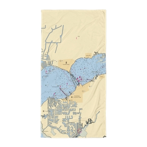 Bayshore Marine & Yacht Brokerage Inc. (Port Charlotte, FL) NOAA Chart Towel