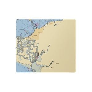 Windmill Village at Punta Gorda (El Jobean, FL) NOAA Chart  Gaming Mouse Pad