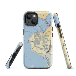 Isles Yacht Club (Port Charlotte, FL) NOAA Chart  Tough iPhone Case