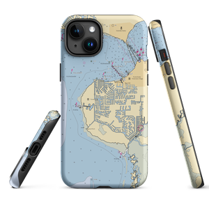 Isles Yacht Club (Port Charlotte, FL) NOAA Chart  Tough iPhone Case