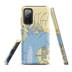 Grassy Point Yacht Club (Port Charlotte, FL) NOAA Chart Samsung Phone Case