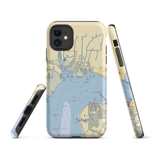 Grassy Point Yacht Club (Port Charlotte, FL) NOAA Chart  Tough iPhone Case