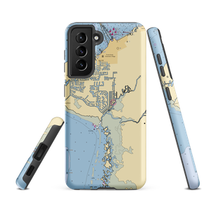 Riviera Marina (Punta Gorda, FL) NOAA Chart Samsung Phone Case