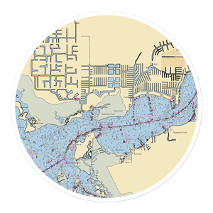 Tarpon Point Marina (Fort Myers, FL) NOAA Chart Sticker