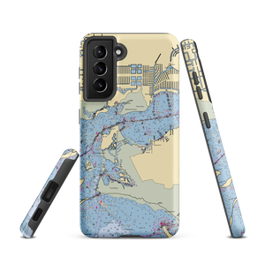 St Charles Yacht Club (Fort Myers, FL) NOAA Chart Samsung Phone Case